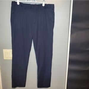 Neil Barrett Black Straight-Leg Dress Pants 52